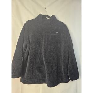Vineyard Vines Women's Sherpa  Mock Neck Sweater size Large